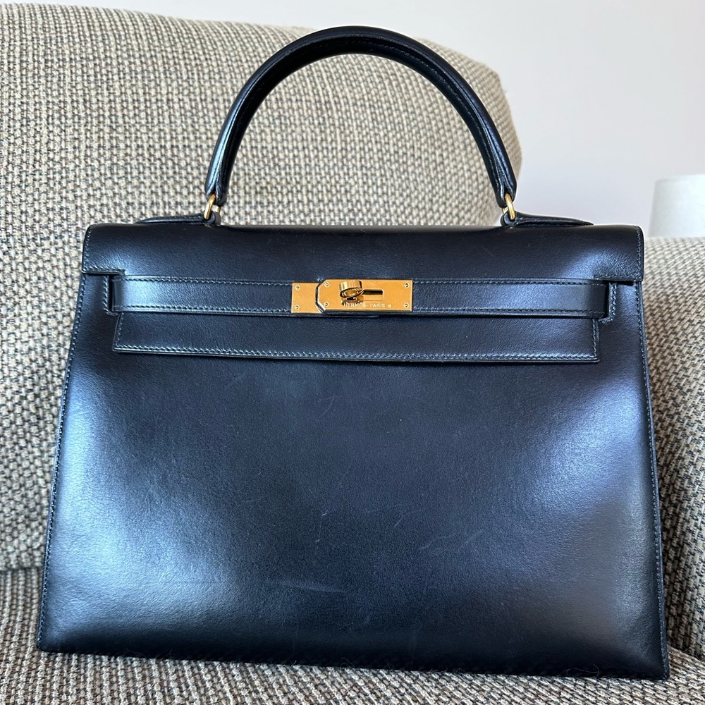 HERMES Box Kelly Sellier 32 in excellent condition - Picture 1 of 16